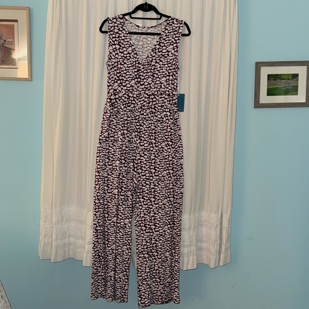 Adelina Knit Surplice Jumpsuit